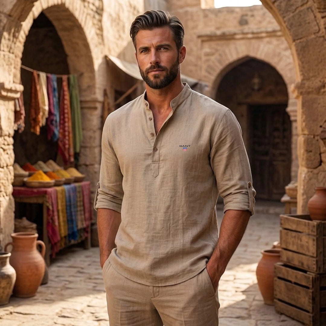 GA Casual Henley-tröja