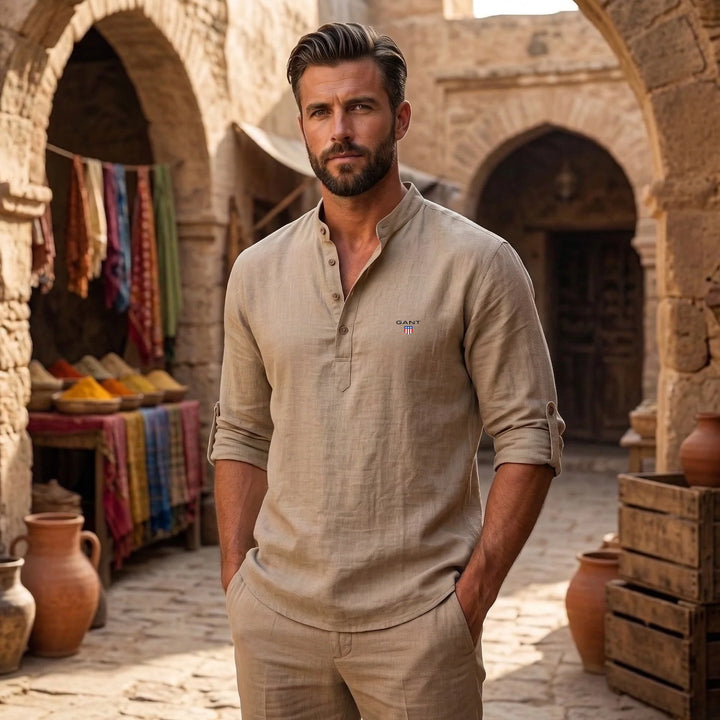 GA Casual Henley-tröja